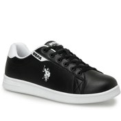 Resim U.S. Polo Assn. U.S. Polo Assn Costa Unisex Spor Ayakkabı SİYAH-BEYAZ 