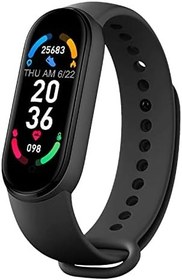 Resim Everest EVER FIT W22 Android/IOS Smart Watch 110mAh Kalp Atışı Sensörlü Siyah Akıllı Bileklik & Saat 