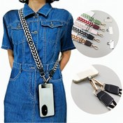 Resim Fresh Leaf Cep Telefonu Askısı, Boğulma Olmadan Uzatılabilir Crossbody Ayarlanabilir Boyun Askısı, Moda Kadın Askısı, Kayıp Önleyici Askı, Crossbody Çanta Omuz Askısı, Tüm Akıllı Telefonlar İçin Uygun 
