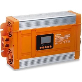 Resim Obus Karavan Tam Sinüs İnvertör 2000 Watt 12 Volt Tam Sinüs Lcd Göstergeli İnverter 