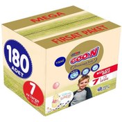 Resim Goon Premium Soft Külot Bebek Bezi 7 Numara XXL 180 Adet 