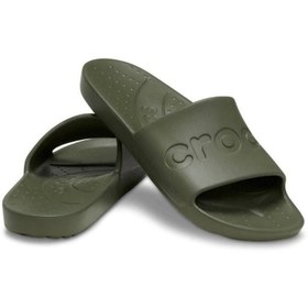 Resim Crocs Haki Erkek Plaj Terliği Slide 
