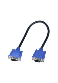 Resim Vga Kablo 15 Pim Vga Erkek Erkek Görüntü Kablosu 50cm 
