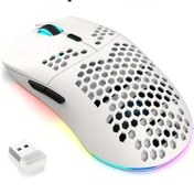 Resim Honeybeeshop Hxsj T66 3 Modlu Kablosuz Rgb Aydınlatmalı Fare Pc Laptop Ve Masaüstü Uyumlu Siyah T66 