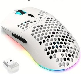Resim Honeybeeshop Hxsj T66 3 Modlu Kablosuz Rgb Aydınlatmalı Fare Pc Laptop Ve Masaüstü Uyumlu Siyah T66 