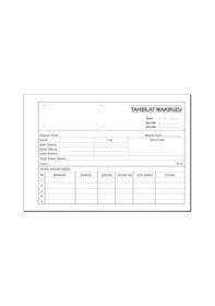 Resim Folix Tahsilat Makbuzu 14 X 20 Cm 2-50 2 Nüsha Otokopili 50 Yapra N11.289 