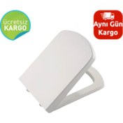 Resim Kale | Basıcs Yavaş Kapanır Klozet Kapağı (sessiz Kapak) 