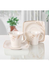 Resim Güral Caroline 12 Parça 6 Kişilik Kahve Takımı 6610 5656590 