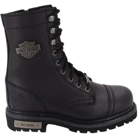 Resim Harley Davidson Coolmar Siyah Baskılı Deri 025m100553 