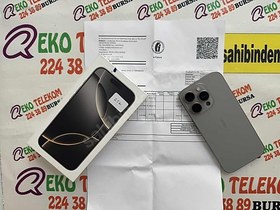 Resim Apple iPhone 16 Pro İkinci El TR | 256 GB | Natürel Titanyum 