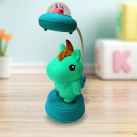 Resim Unicorn Masa Üstü Lambası Kalemtraşlı Unicorn Gece Lambası 