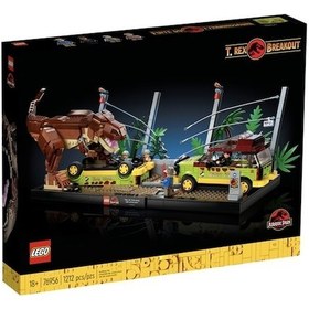 Resim LEGO® Jurassic World 76956 T Rex Kaçışı 1212 Parça 