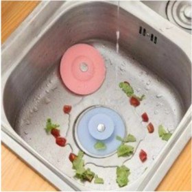 Resim Kilitli Koku Önleyici Mutfak ve Banyo Lavabo Süzgeci Tıpası 