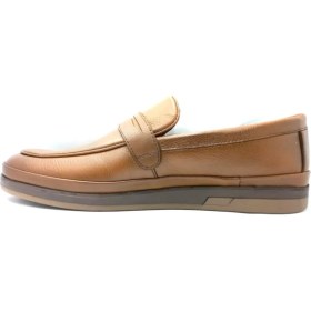 Resim Marcomen 152-17434 Taba Erkek Loafer Günlük Deri Ayakkabı 