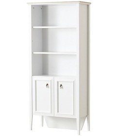 Resim Bristol Kitaplık Beyaz 