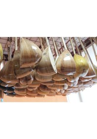 Resim Saz Bağlama Kısa Sap Atölyeden Tam Set Kılıf Mızrap 