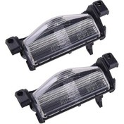 Resim Springsun Mazda 2 & 3 2011-2013 Plaka Aydınlatma Lamba Kabı - 2 Adet Abs Malzeme 