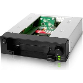 Resim Icy Dock MB971SP-B Duo Swap 3.5 - 2.5 inch x 2 Yuva 5.25 inch Çevirici Disk Kızağı 