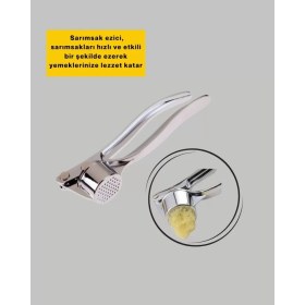 Resim Nemere Ithalat Metal Sarımsak Ezici 