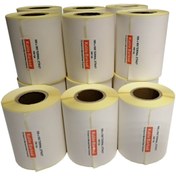 Resim Kalite Barkod 100x100 Termal Etiket | 15 Rulo | 