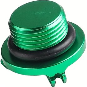 Resim Cloudstore Yamaha Mt07 Mt10 Mt25 Cnc Yeşil Motor Yağı Dolap Kapağı Kapak Vidası 