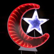 Resim Ay Yıldız Işık Pano Türk Bayrağı Bigem BM-079 