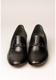 Resim Seç Kundura 1607 Hakiki Deri Maskülen Topuklu Ayakkabi 3,5Cm Siyah 