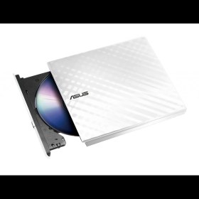 Resim Asus SDRW-08D2S-U Lite, USB 2.0, External, Beyaz, Slim, Optik Okuyucu/yazıcı 