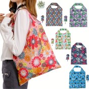 Resim 10/4/2 adet, katlanabilir Yüksek Kalite alışveriş çantası, taşınabilir ev depolama çantası, yeniden kullanılabilir Yüksek Kalite alışveriş çantası, organizasyon için yüksek kapasiteli çok amaçlı hediye çantası, alışverişe çıkarken, seyahat depolama çantası 