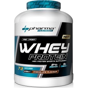 Resim Whey Protein 2196 Gr Çikolata Aromalı Protein Tozu 24 Gr Protein 5 Gr Bcaa Kas 72 Servis 