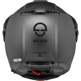 Resim Schuberth E2 Matt Black Çene Açılır Motosiklet Kaskı 