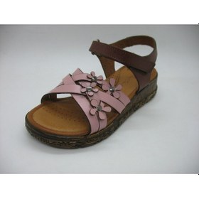 Resim Trend Sandals 8328 Deri Ortopedik Kız Çocuk Sandaleti 26-29 Pembe 