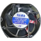 Resim Metal Fan - Oval - 172X150X50 Mm - 110-120 Volt 0.23 Amper 