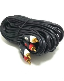 Resim Electroon 2rca 2rca Kablo 5metre Gold Altın Uçlu 