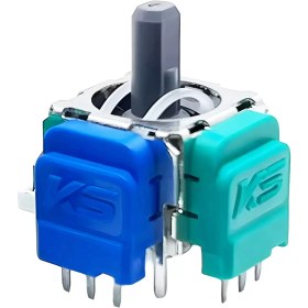 Resim Pop Konsol 8 Adet Xbox One Uyumlu Manyetik Mıknatıslı Analog 3D Joystick Hall Sensör Xbox One Kol Yedek Parça 