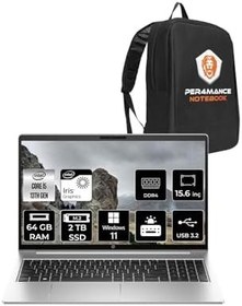 Resim HP ProBook 450 G10 İ5 1334U 64GB RAM 2TB SSD 15.6'' FHD IPS W11H Dizüstü Bilgisayar & PER4 ÇANTA 