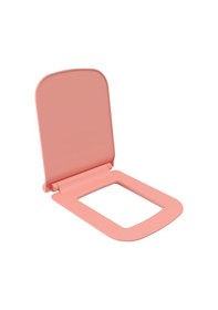 Resim Bocchi Tutti Slim Klozet Kapağı Yavaş Kapanır Mat Somon A0332-032 Beyaz 