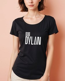Resim Bob Dylan - How Does It Feel Geniş Yaka Tişört 