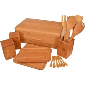 Resim Beyaz 19 Parça Mutfak Seti, Şık ve Kullanışlı Ev Gereçleri 