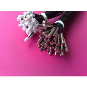 Resim 50Cm Kablolu Su Geçirmez 10K Ntc Sensör Isı Sıcaklık Prob 