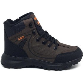 Resim Avidox Erkek Günlük Outdoor Kışlık Bağcıklı Fermuarlı Spor Bot 36-44 Kahve - Siyah Kahverengi - Siyah 