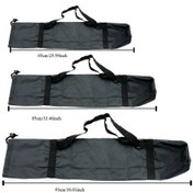 Resim Tongdashop Siyah Oxford Kumaş Beyzbol Softbol Sopası Çantası 25-32 İnç Katlanır Siyah 