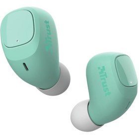 Resim Trust 23906 Nıka Compact Bluetooth Kulaklık Turkuaz 