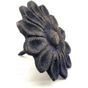 Resim Lokiboo Antika Tarz Dekoratif Pirinç Papatya Kabara - 42 Mm, Oksit ( Lisinya ) 