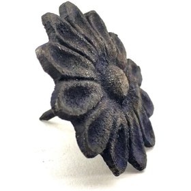 Resim Lokiboo Antika Tarz Dekoratif Pirinç Papatya Kabara - 42 Mm, Oksit ( Lisinya ) 