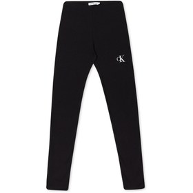 Resim Calvin Klein Jeans Logo Çocuk Siyah Eşofman Altı 