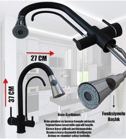 Resim Venita Spiralli Arıtmalı Mutfak Bataryası 3 Yollu 