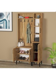 Resim Kalenderdekor1 Kalender Dekor Rose-1-2 Rs04 Portmanto Vestiyer Ayakkabılık 