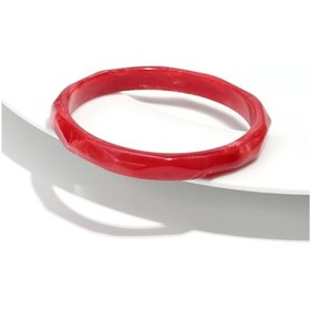 Resim Fishsheep Bohemia Akrilik Geometrik Bileklik Kadınlar İçin Boho Reçine Bilezik 2025 Tasarım Gümüş Kaplama 