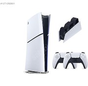 Resim Sony Playstation 5 Slim Dijital+2 Kol+Şarj İstasyonu SC TEC. 